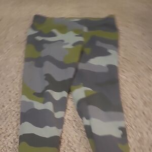 one 5 one Olive Green Camouflage Belt Accessories